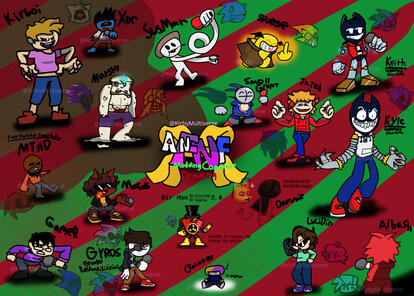 The First KCI: Funkin Artworks | A Christmas Gift to the FNMC Discord Server | 12/21-12/23
